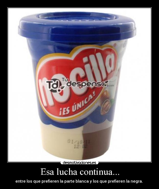 Esa lucha continua... -