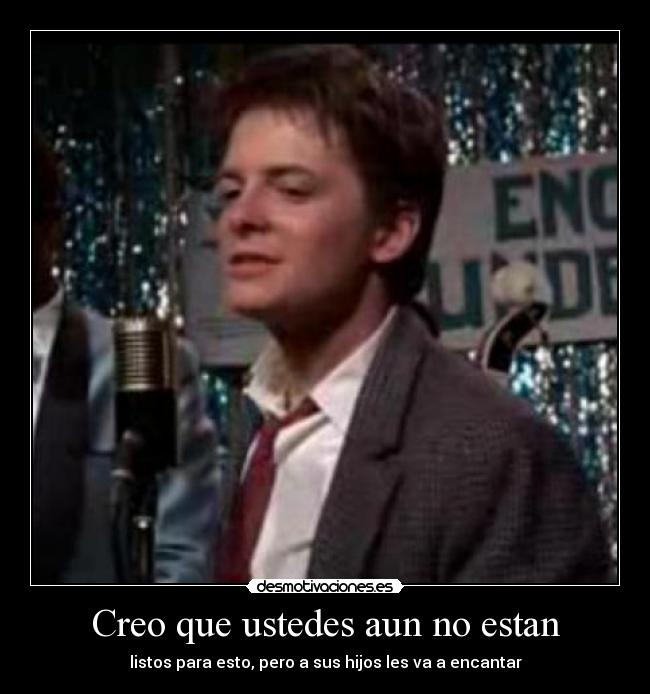 Creo que ustedes aun no estan - 