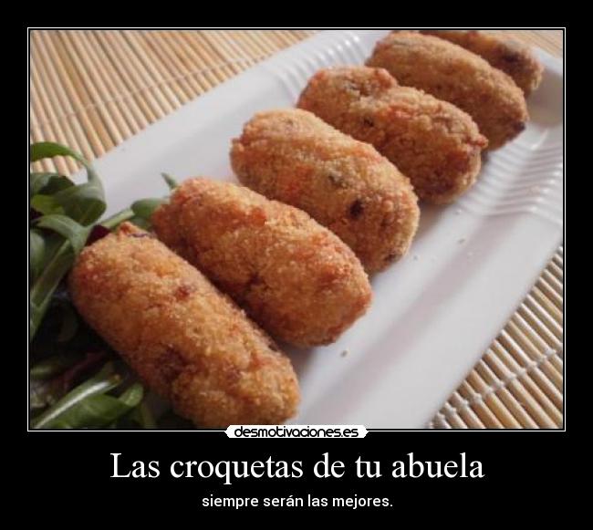 Las croquetas de tu abuela -