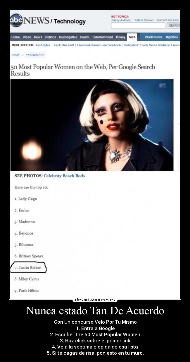 Nunca estado Tan De Acuerdo -