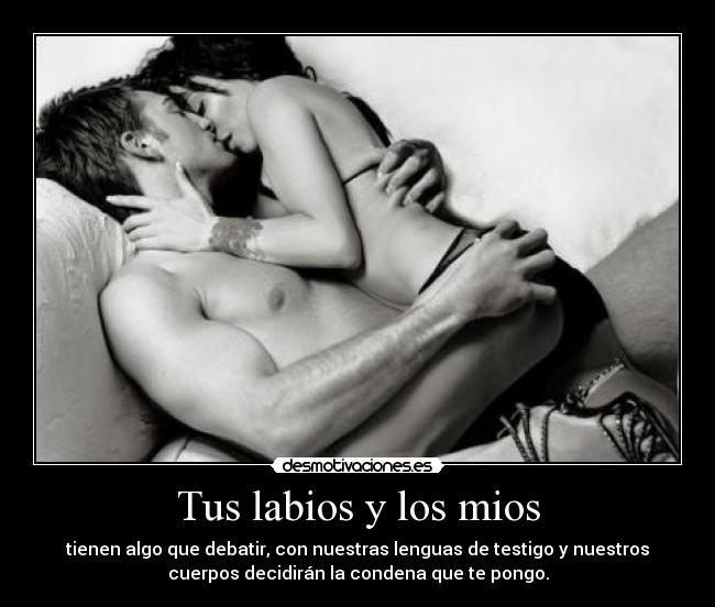 Tus labios y los mios -