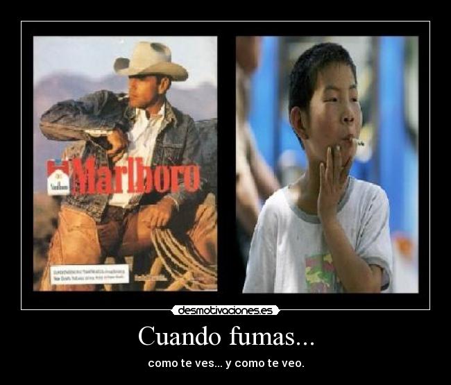 Cuando fumas... - 