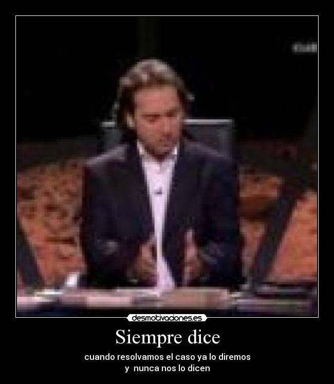 Siempre dice - 
