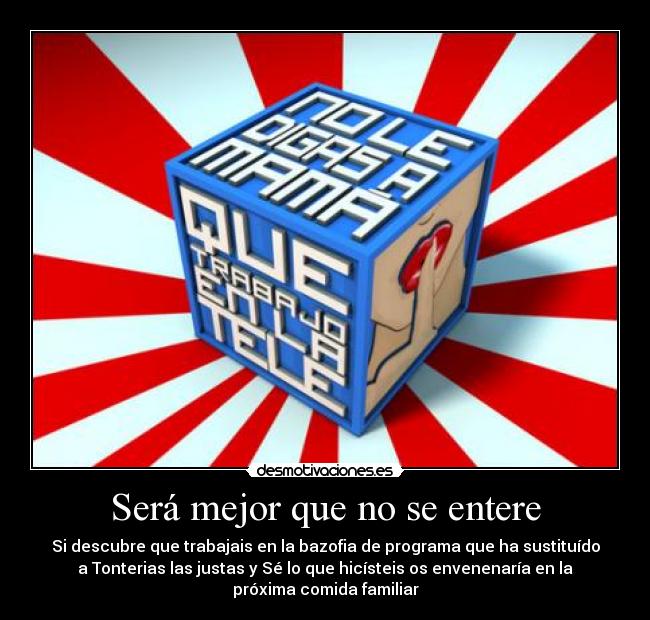 carteles programas sustitutos asquerosos desmotivaciones