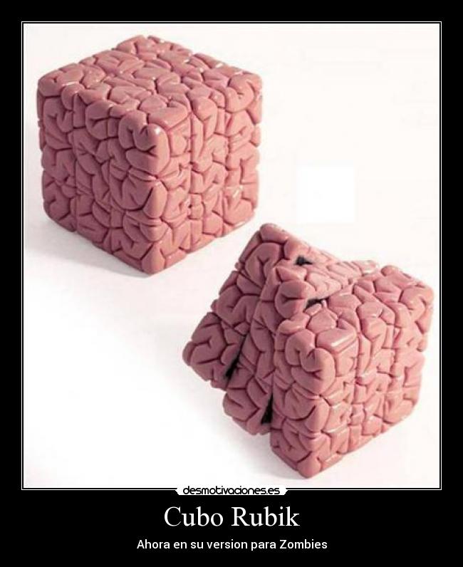 Cubo Rubik - Ahora en su version para Zombies