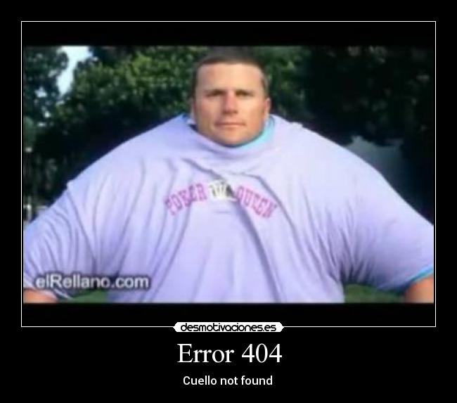 Error 404 -