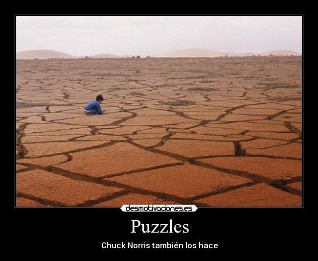 Puzzles - Chuck Norris también los hace