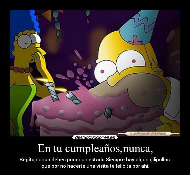 carteles cumpleanos desmotivaciones