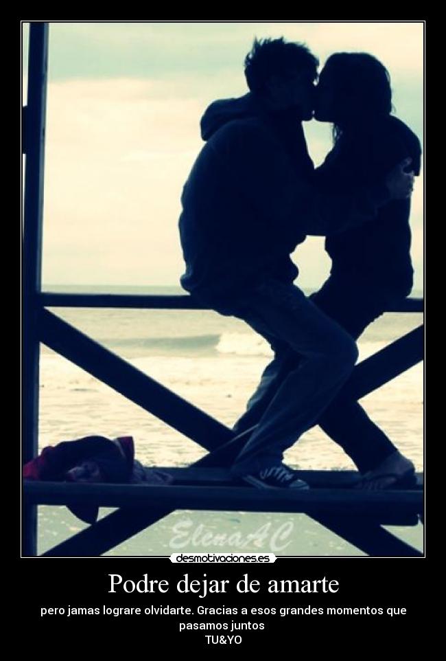 Podre dejar de amarte - 