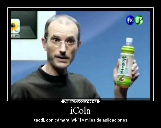 iCola - táctil, con cámara, Wi-Fi y miles de aplicaciones
