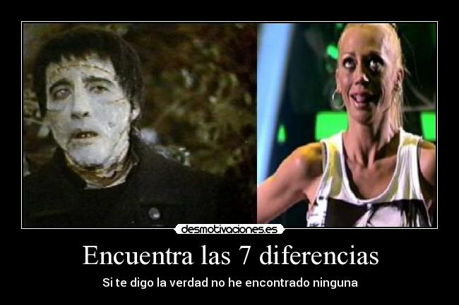 Encuentra las 7 diferencias -