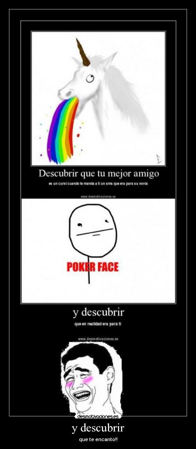 y descubrir - que te encanto!!