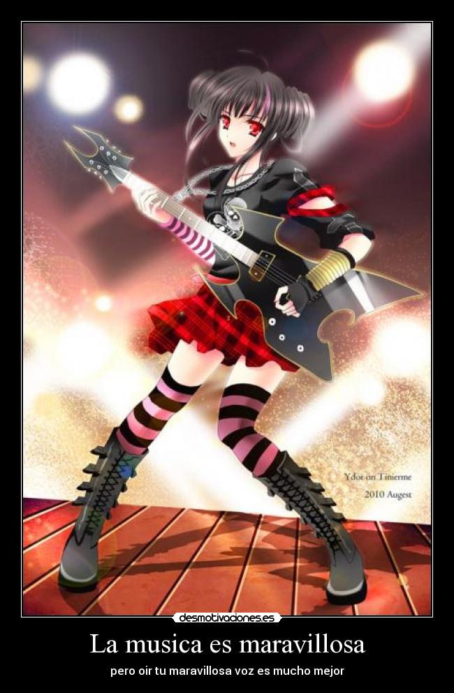 La musica es maravillosa -