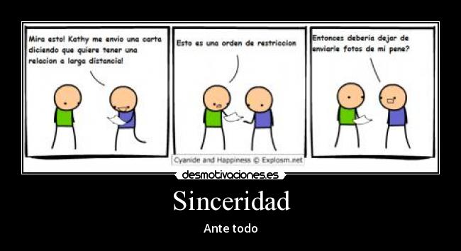 Sinceridad -