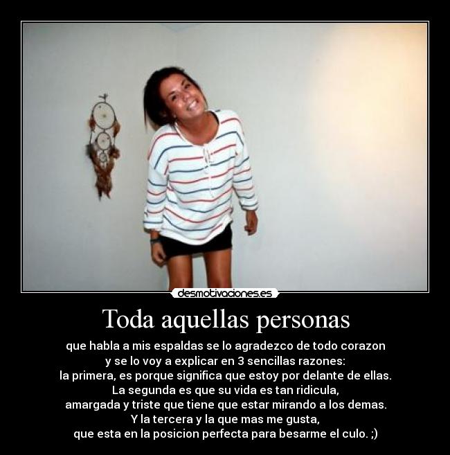 Toda aquellas personas -