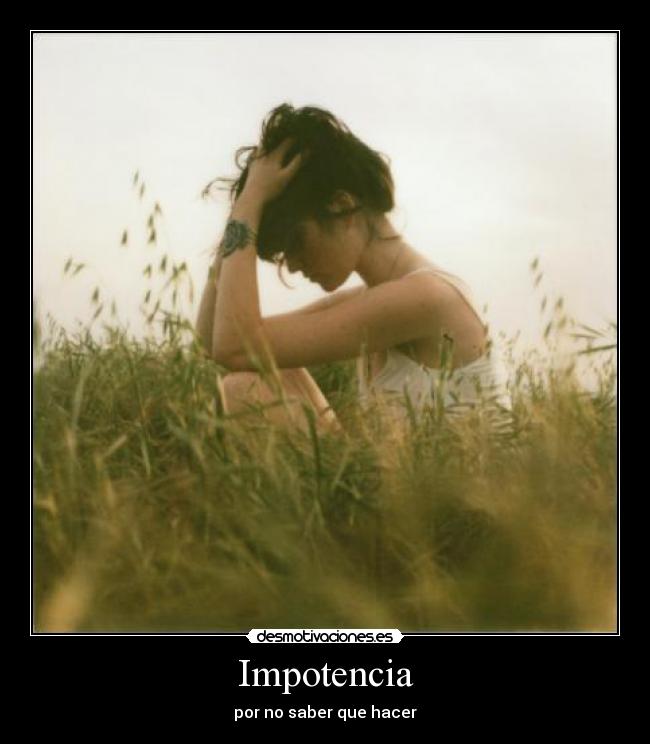 Impotencia -