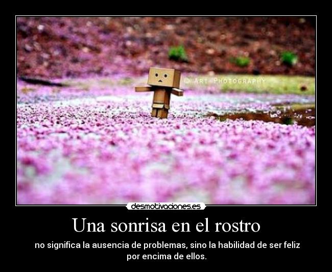 Una sonrisa en el rostro - 