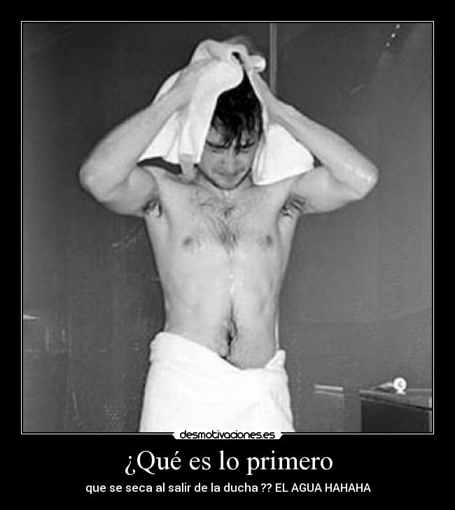 ¿Qué es lo primero -