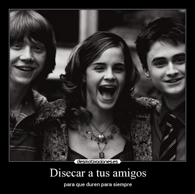 Disecar a tus amigos -