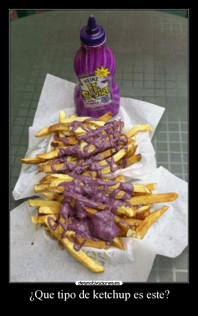 ¿Que tipo de ketchup es este? - 