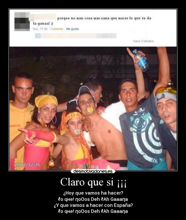 Claro que si ¡¡¡ -