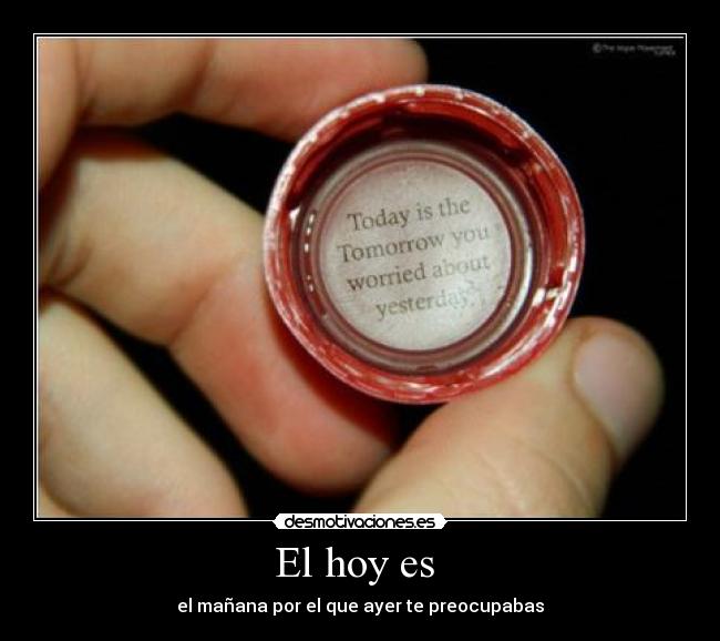El hoy es -