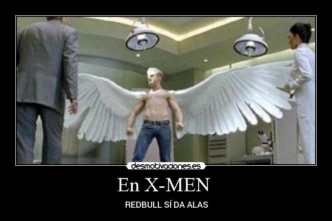 En X-MEN - REDBULL SÍ DA ALAS