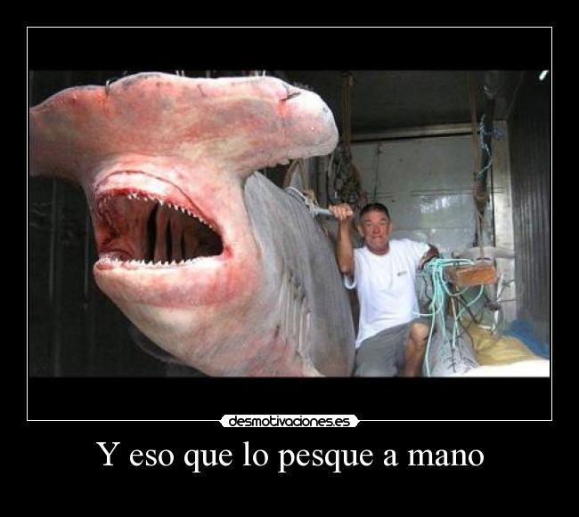 Y eso que lo pesque a mano - 