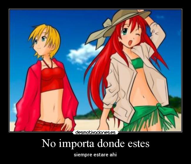 No importa donde estes -