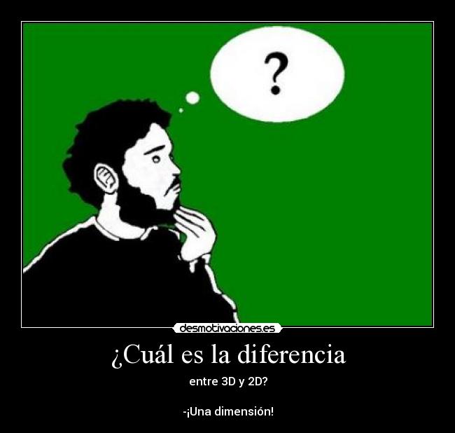 ¿Cuál es la diferencia - 