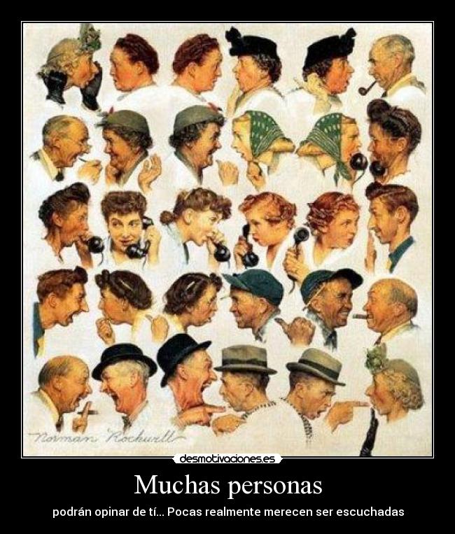Muchas personas -