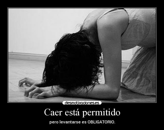 Caer está permitido -