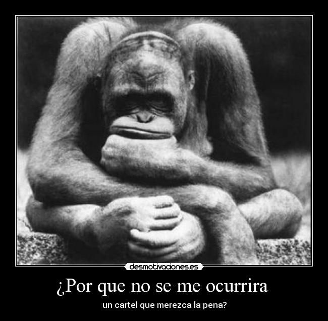 ¿Por que no se me ocurrira -