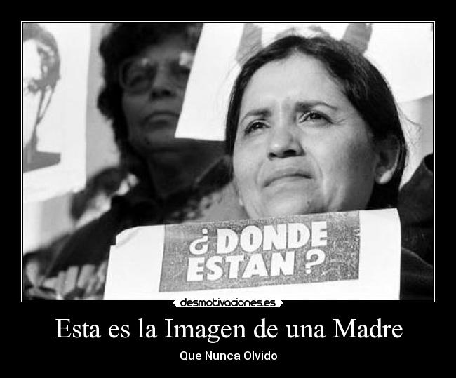 Esta es la Imagen de una Madre - 