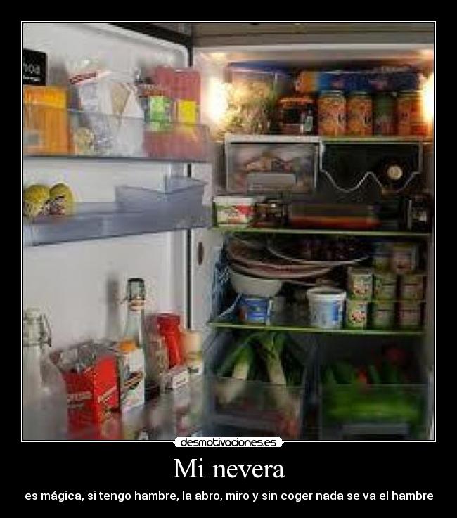 Mi nevera -