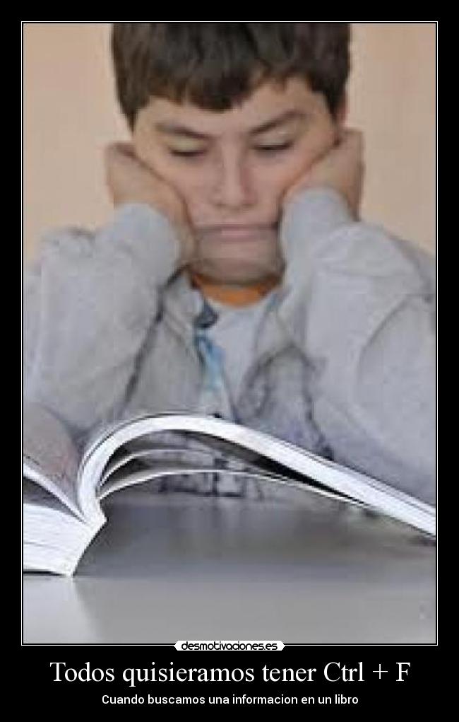 Todos quisieramos tener Ctrl + F -