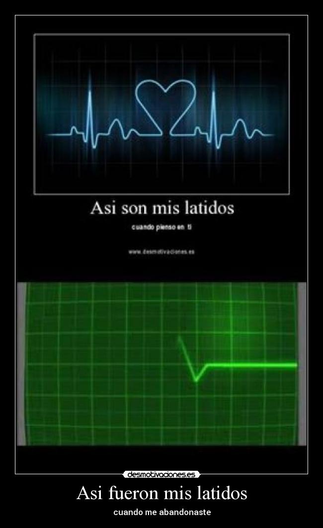 Asi fueron mis latidos -