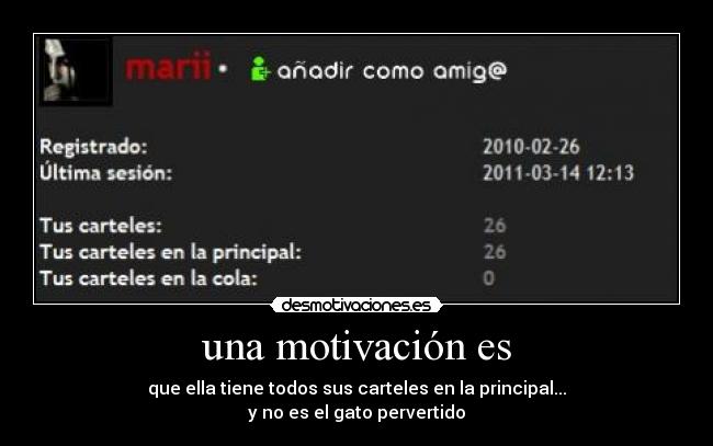 una motivación es - 