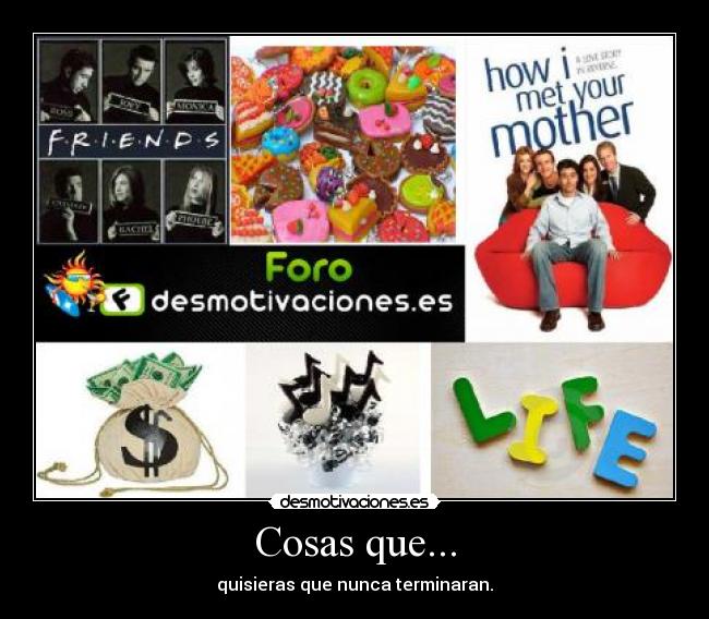 Cosas que... -