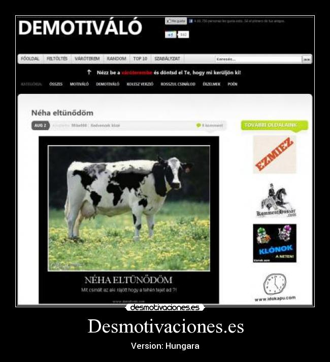 Desmotivaciones.es - Version: Hungara