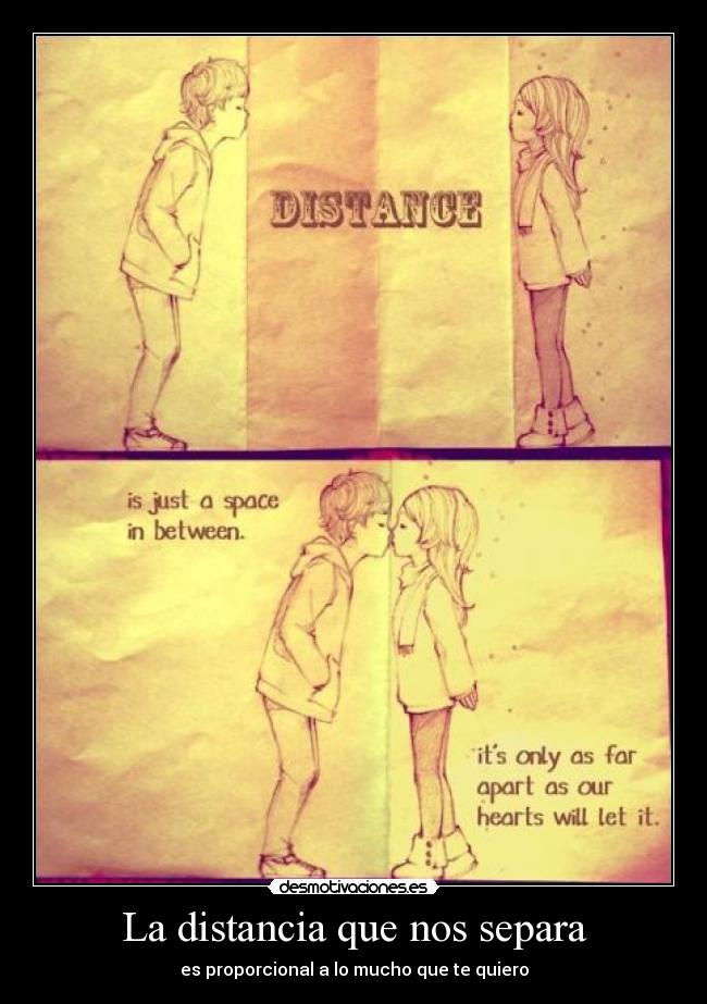 La distancia que nos separa - 