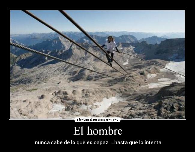 El hombre -