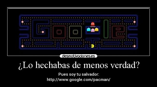¿Lo hechabas de menos verdad? - 