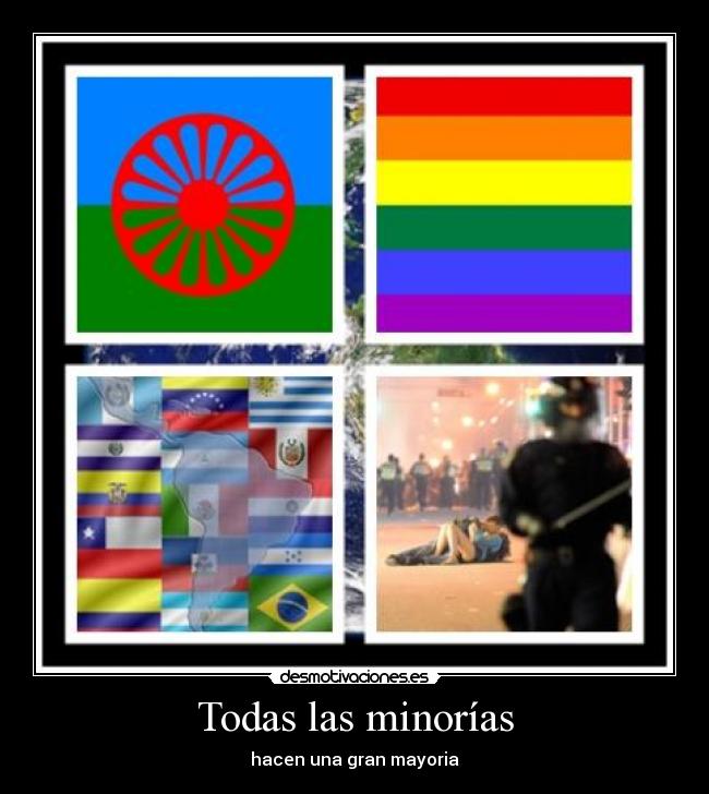 carteles gay gitano beso amor minoria desmotivaciones