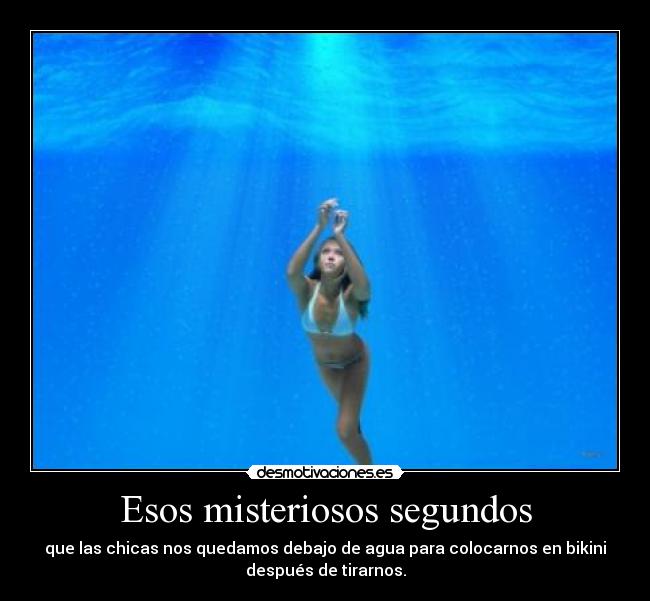 Esos misteriosos segundos -