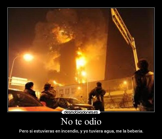 No te odio - 