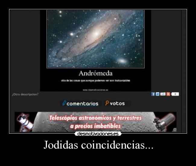 Jodidas coincidencias... - 