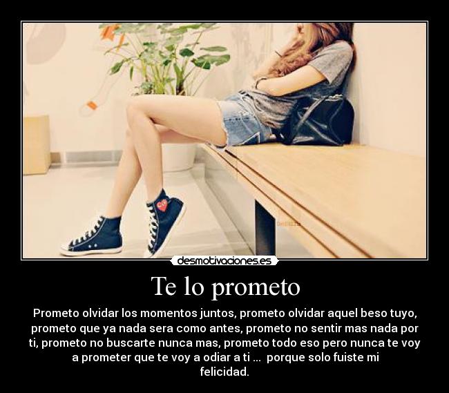 Te lo prometo -