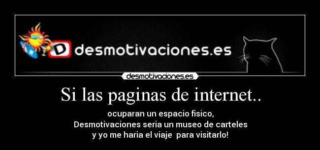 Si las paginas de internet.. -