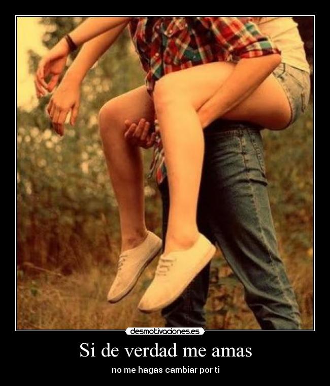 Si de verdad me amas -
